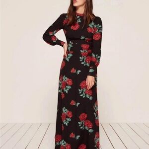 Reformation Floral Maxi Dress